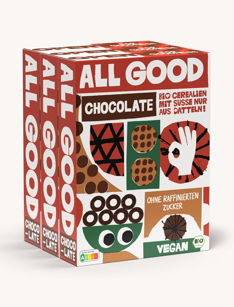 (3*) Pack ALL GOOD Chocolate